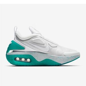 Nike Air Auto Max Adapt Jetstream Gray and Teal Shoes Size Men 4 Women 6